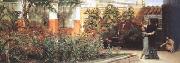 Alma-Tadema, Sir Lawrence A Hearty Welcome (mk24) oil painting artist